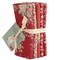 Tilda Merry Little Christmas 5 Piece Fat Quarter Bundle - 100% Cotton - Red